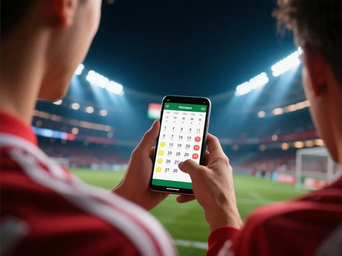 通过手机查看世界杯赛程安排