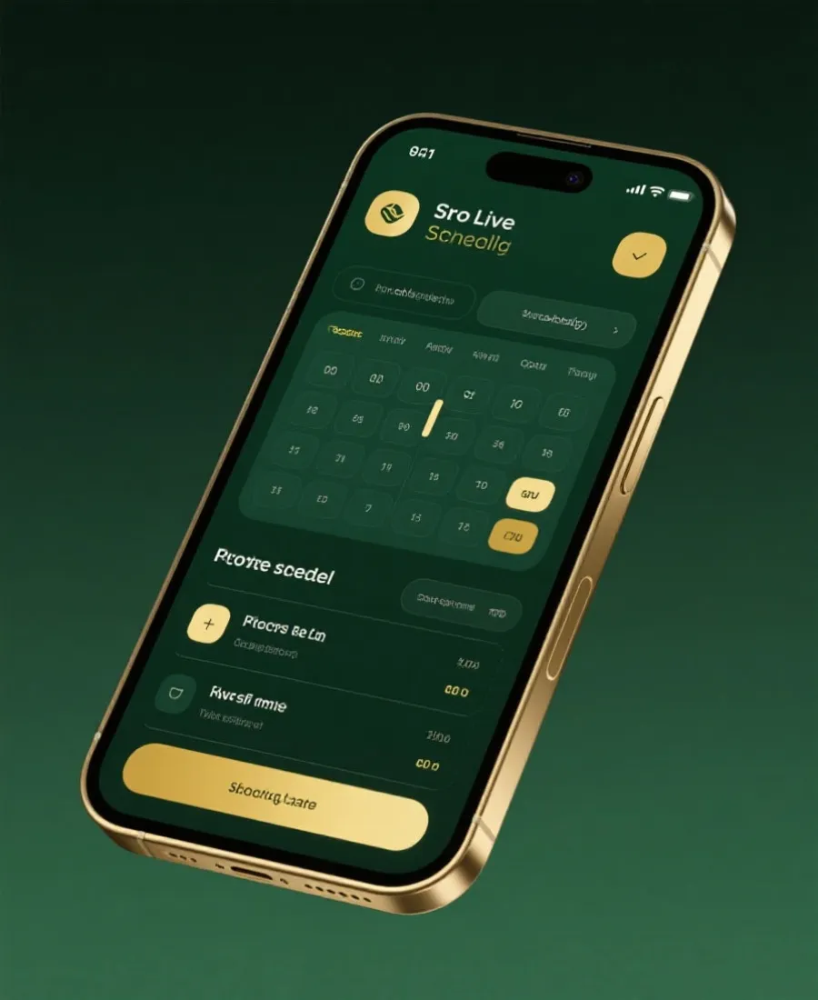 世界杯APP界面预览
